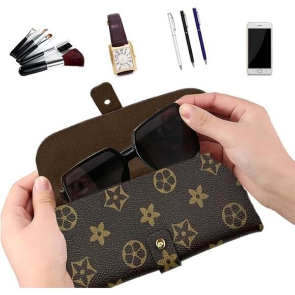 Glasses Storage Bag for Travel Soft Sunglasses Pouch Fashion Accessory main image 6